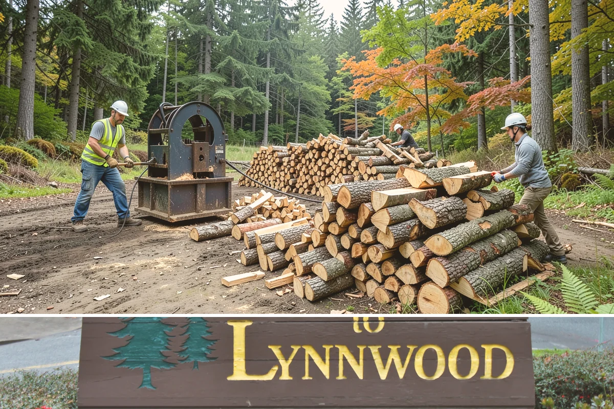 Mixed Softwood Firewood in Lynnwood, Snohomish County, WA - Buy softwood in late summer or fall to have easy-lighting wood ready for autumn and shoulder-season fires.