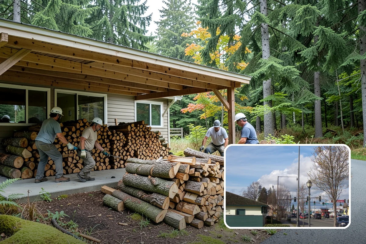 Mixed Softwood Firewood in Marysville, Snohomish County, WA - Lights fast and produces quick, bright heat