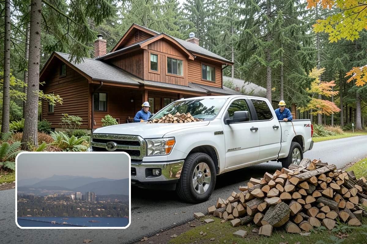 Mixed Softwood Firewood in Medina, King County, WA - Lights fast and produces quick, bright heat