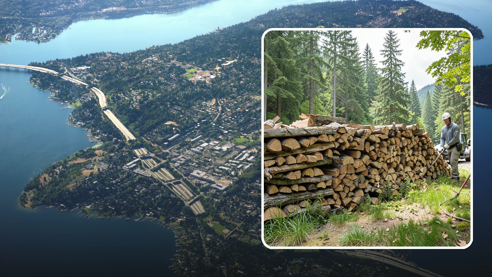 Mixed Softwood Firewood in Mercer Island, King County, WA - Our mixed softwood firewood lights quickly and throws fast heat, making it a practical, budget-friendly choice for Pacific...