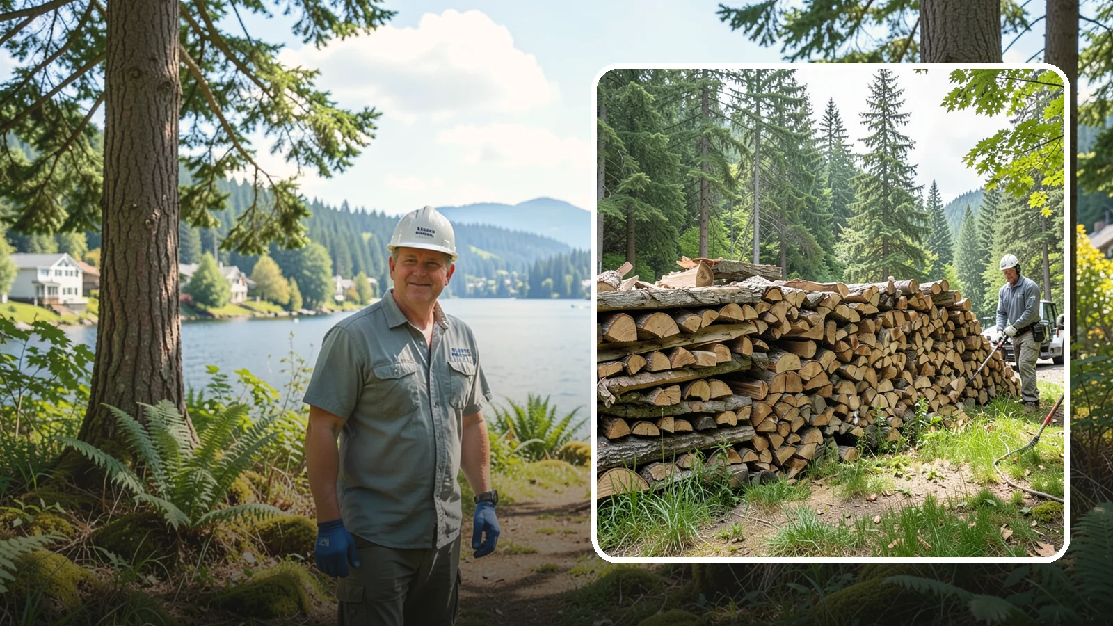 Mixed Softwood Firewood in Milton, King County, WA - Our mixed softwood firewood lights quickly and throws fast heat, making it a practical, budget-friendly choice for Pacific...