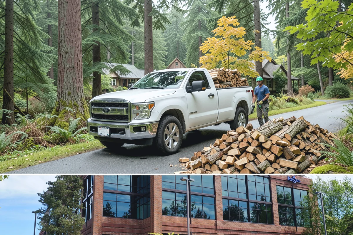 Mixed Softwood Firewood in Mountlake Terrace, Snohomish County, WA - Buy softwood in late summer or fall to have easy-lighting wood ready for autumn and shoulder-season fires.