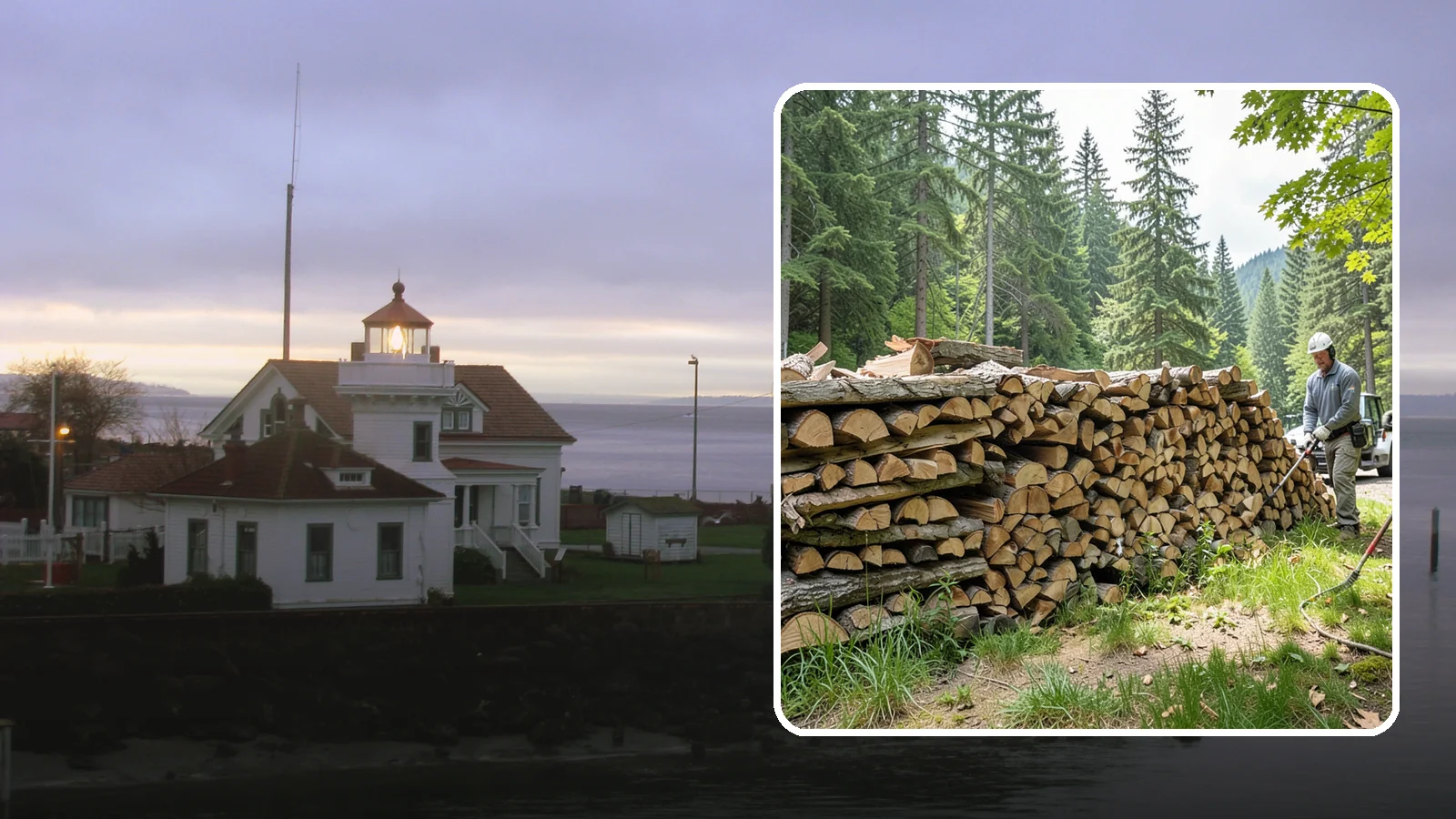 Mixed Softwood Firewood in Mukilteo, Snohomish County, WA - Our mixed softwood firewood lights quickly and throws fast heat, making it a practical, budget-friendly choice for Pacific...