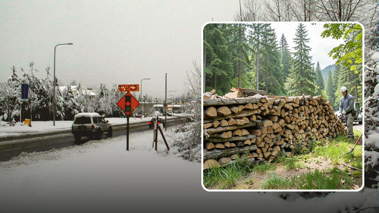 Mixed Softwood Firewood in Newcastle, King County, WA - Our mixed softwood firewood lights quickly and throws fast heat, making it a practical, budget-friendly choice for Pacific...