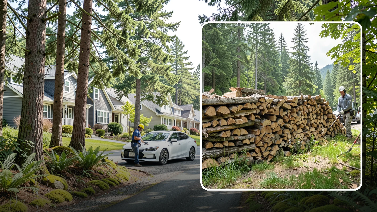 Mixed Softwood Firewood in Normandy Park, King County, WA - Our mixed softwood firewood lights quickly and throws fast heat, making it a practical, budget-friendly choice for Pacific...