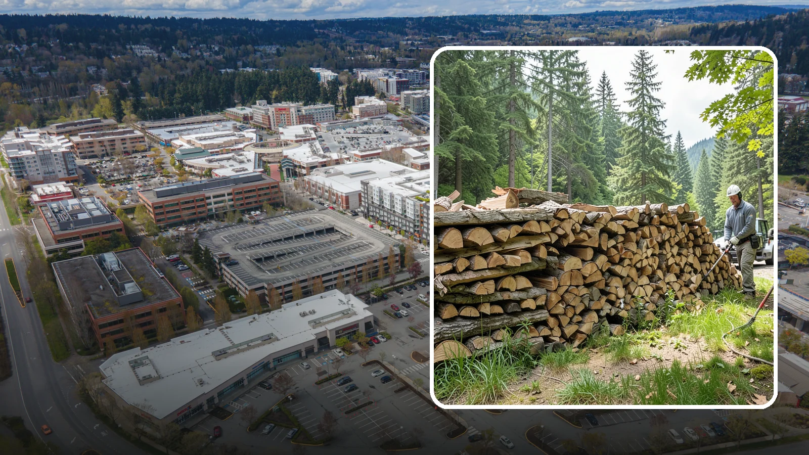 Mixed Softwood Firewood in Redmond, King County, WA - Our mixed softwood firewood lights quickly and throws fast heat, making it a practical, budget-friendly choice for Pacific...