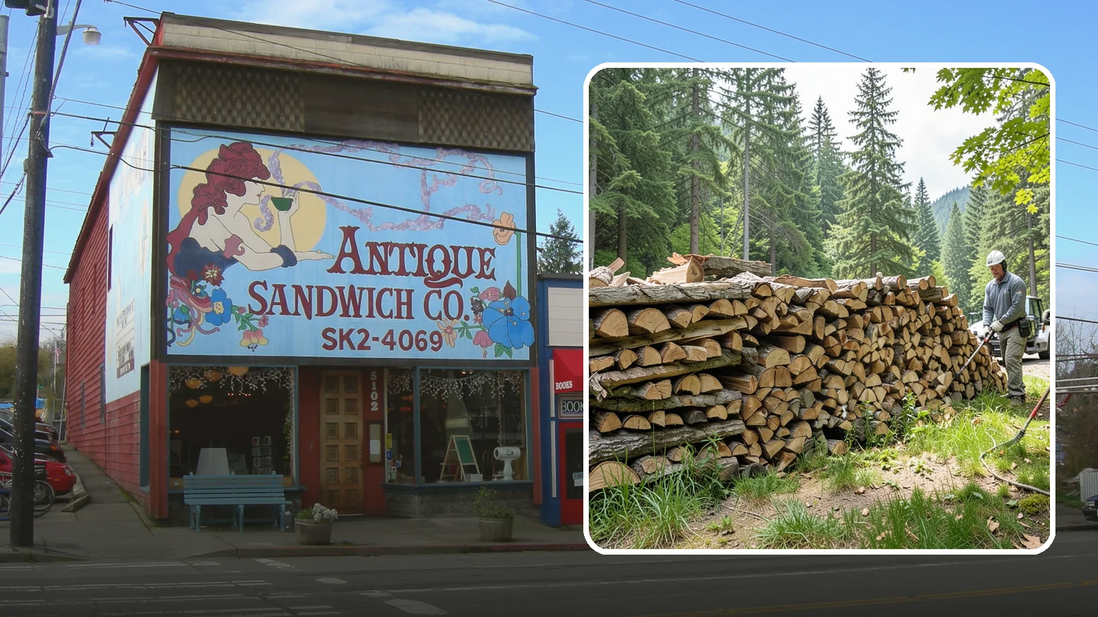 Mixed Softwood Firewood in Ruston, Pierce County, WA - Our mixed softwood firewood lights quickly and throws fast heat, making it a practical, budget-friendly choice for Pacific...
