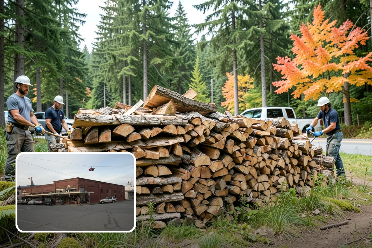 Mixed Softwood Firewood in Sedro-Woolley, Skagit County, WA - Lights fast and produces quick, bright heat