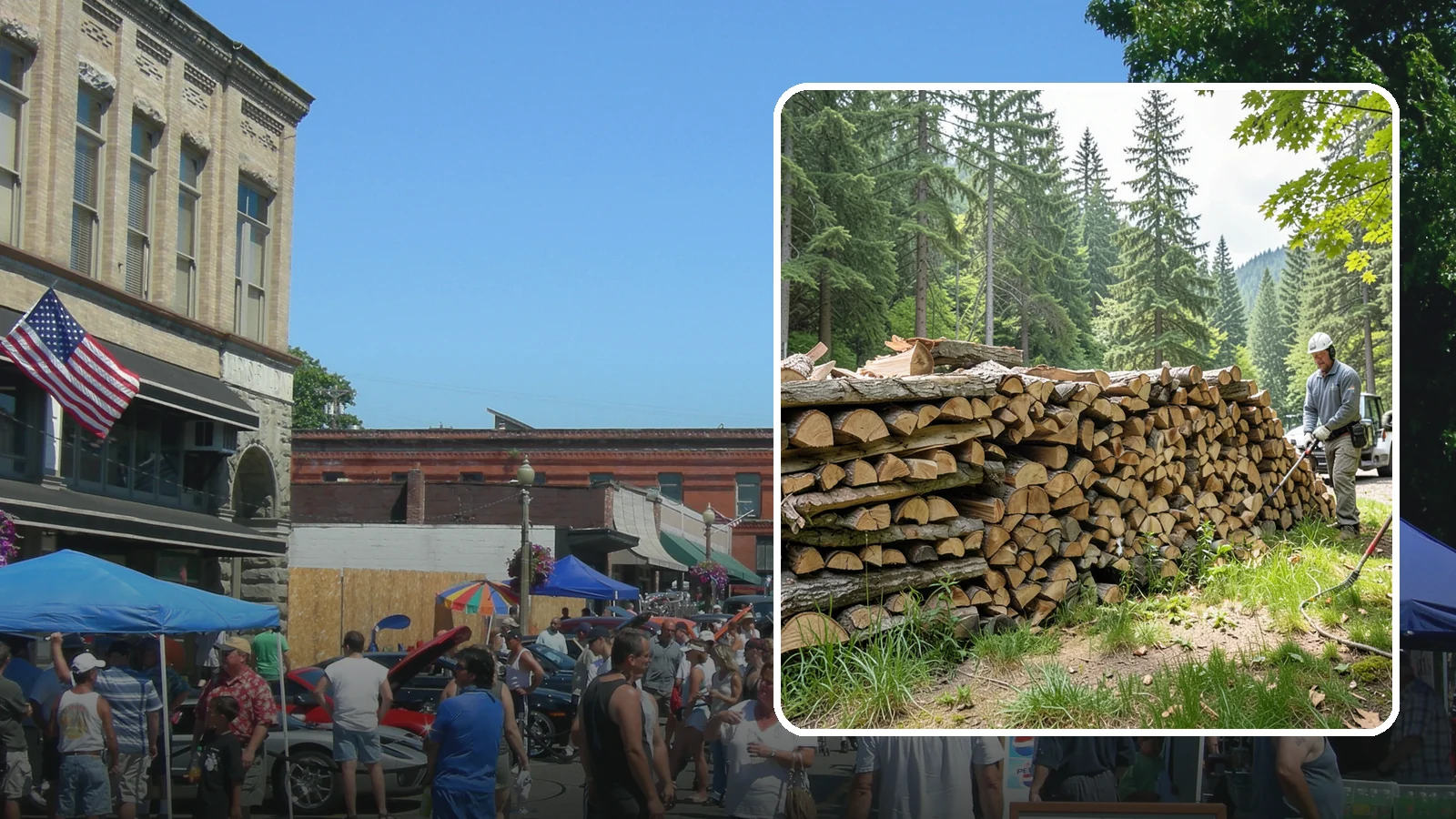 Mixed Softwood Firewood in Snohomish, Snohomish County, WA - Our mixed softwood firewood lights quickly and throws fast heat, making it a practical, budget-friendly choice for Pacific...