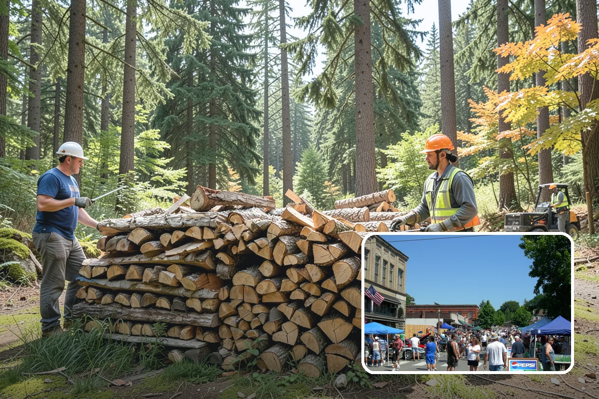 Mixed Softwood Firewood in Snohomish, Snohomish County, WA - Lights fast and produces quick, bright heat