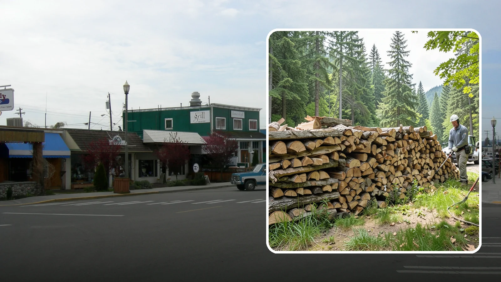 Mixed Softwood Firewood in Stanwood, Snohomish County, WA - Our mixed softwood firewood lights quickly and throws fast heat, making it a practical, budget-friendly choice for Pacific...