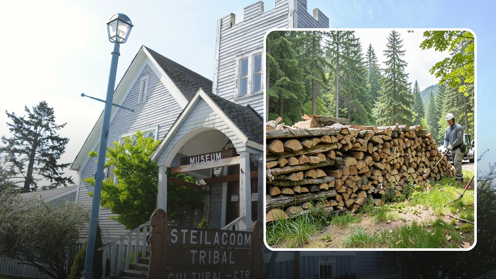 Mixed Softwood Firewood in Steilacoom, Pierce County, WA - Our mixed softwood firewood lights quickly and throws fast heat, making it a practical, budget-friendly choice for Pacific...