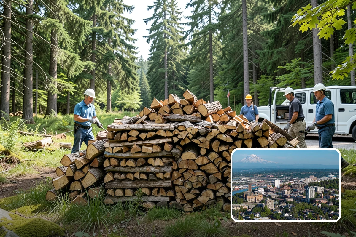 Mixed Softwood Firewood in Tacoma, Pierce County, WA - Lights fast and produces quick, bright heat