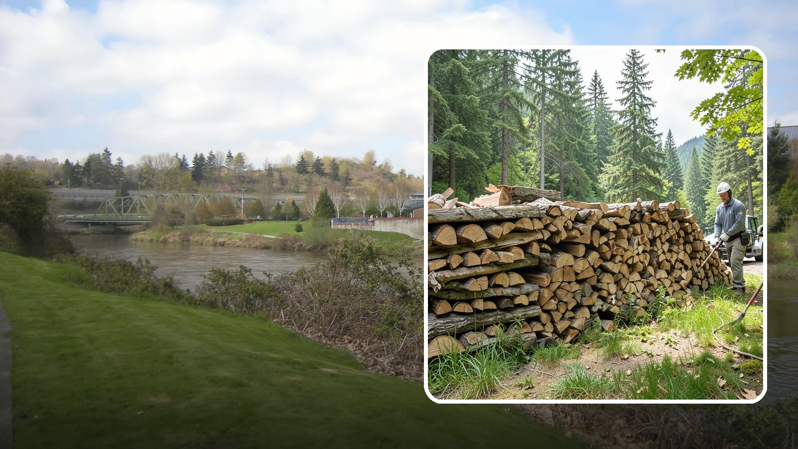 Mixed Softwood Firewood in Tukwila, King County, WA - Our mixed softwood firewood lights quickly and throws fast heat, making it a practical, budget-friendly choice for Pacific...