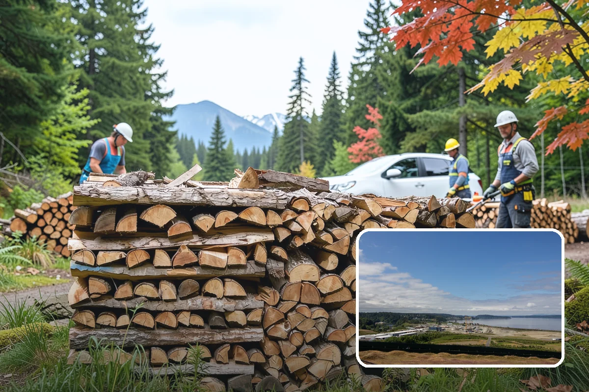 Mixed Softwood Firewood in University Place, Pierce County, WA - Lights fast and produces quick, bright heat