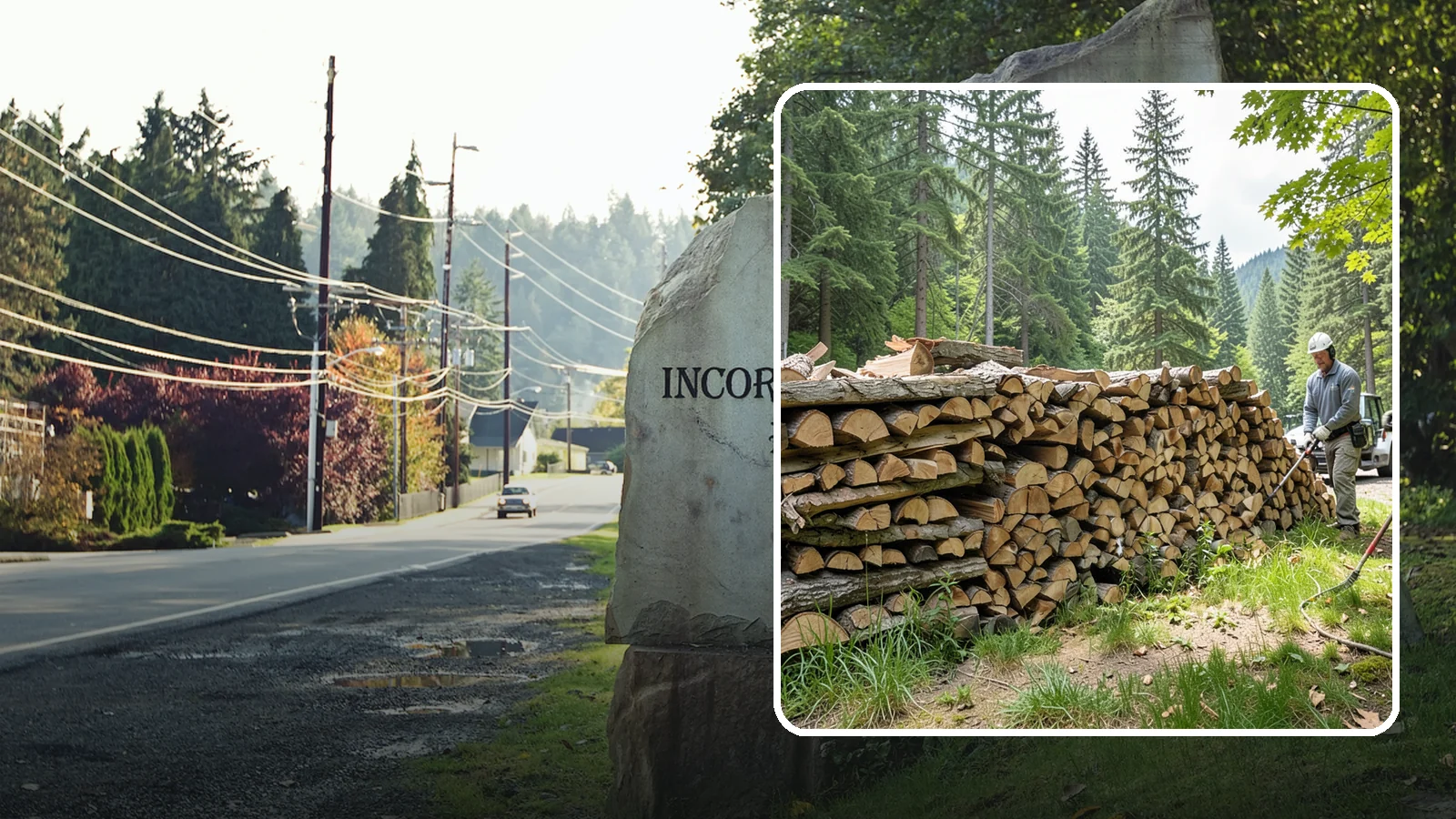Mixed Softwood Firewood in Wilkeson, Pierce County, WA - Our mixed softwood firewood lights quickly and throws fast heat, making it a practical, budget-friendly choice for Pacific...