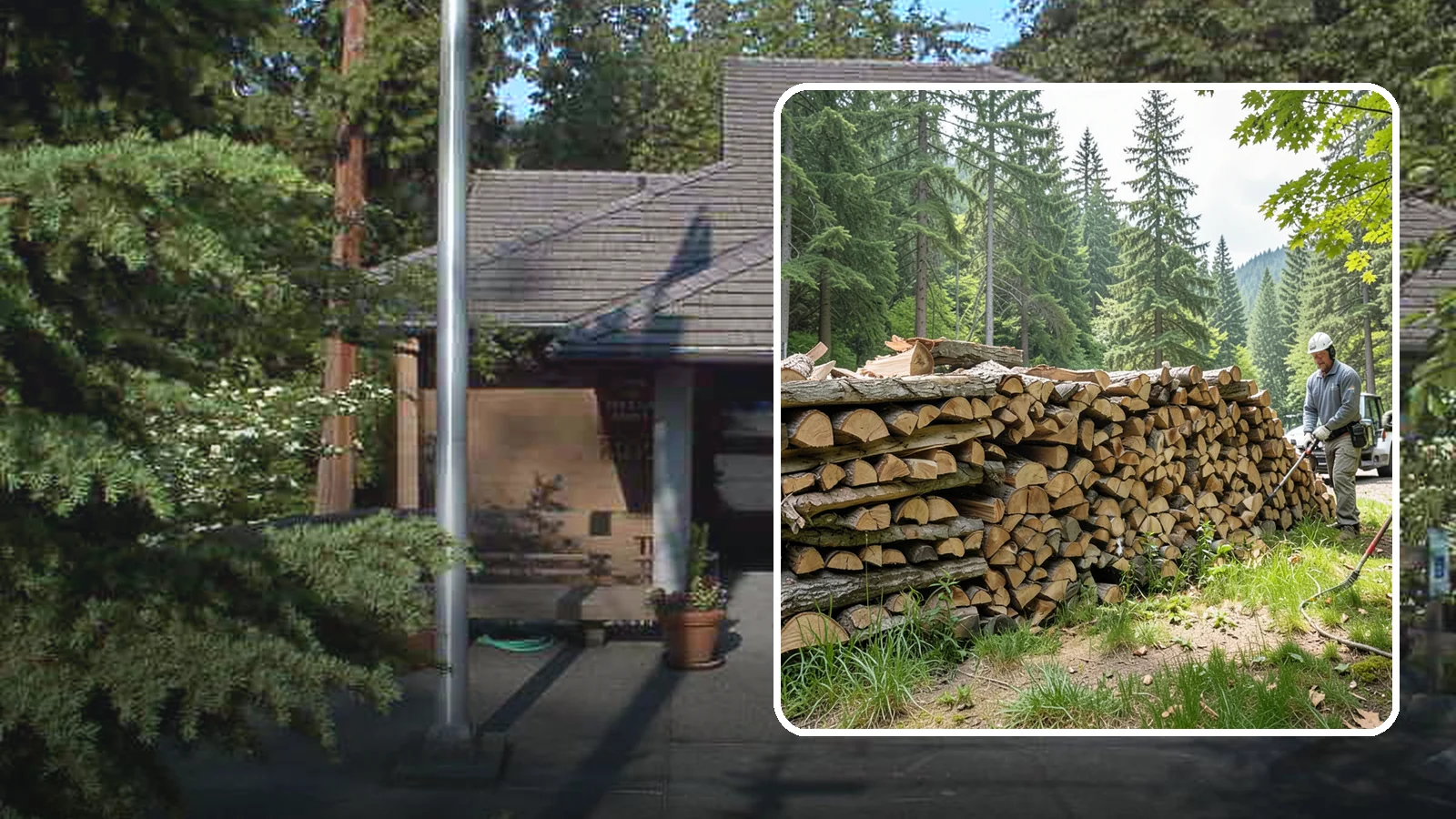 Mixed Softwood Firewood in Yarrow Point, King County, WA - Our mixed softwood firewood lights quickly and throws fast heat, making it a practical, budget-friendly choice for Pacific...