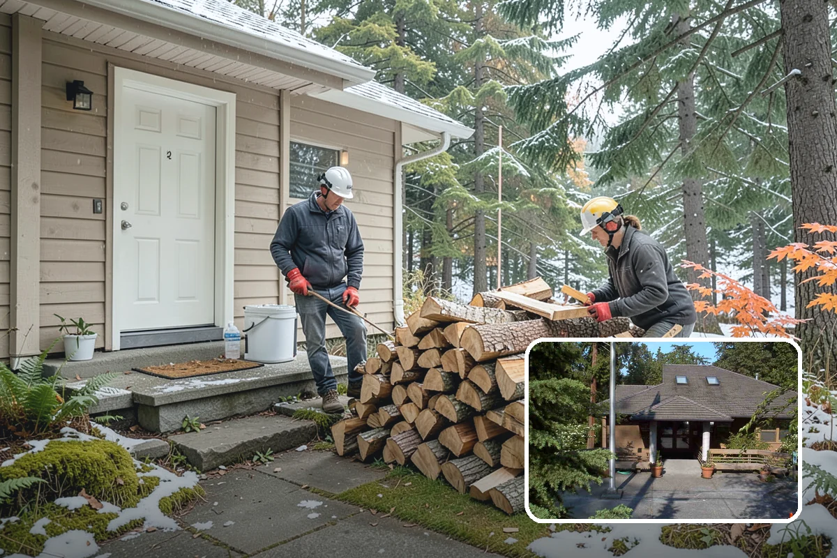 Mixed Softwood Firewood in Yarrow Point, King County, WA - Lights fast and produces quick, bright heat