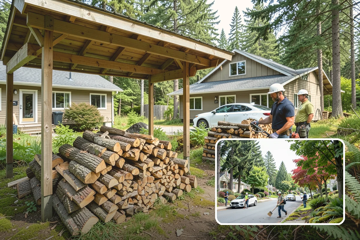 Moisture-Tested Firewood in Beaux Arts Village, King County, WA - Verified moisture readings before delivery