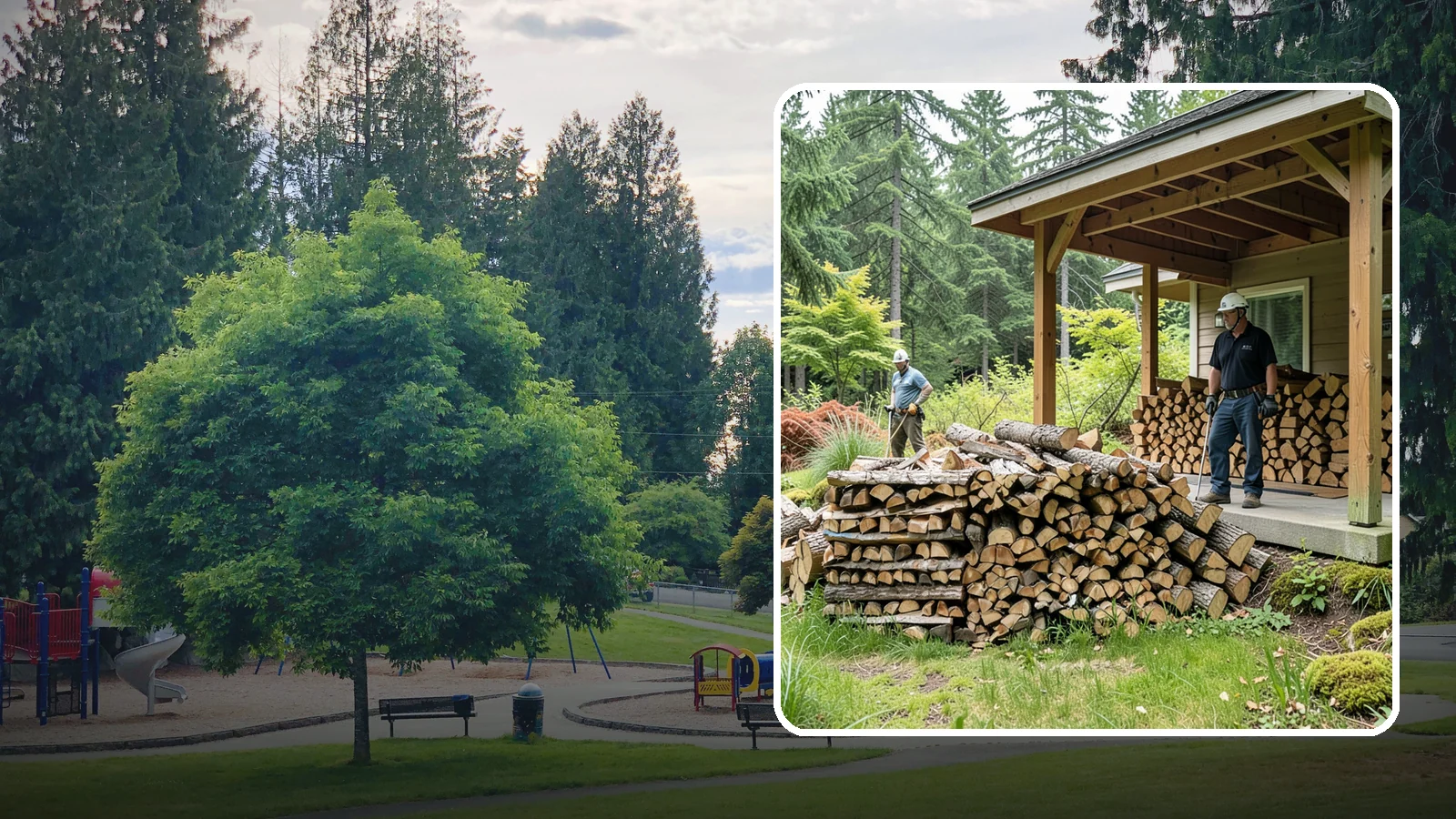 Moisture-Tested Firewood in Bonney Lake, Pierce County, WA - Firewood individually checked with a moisture meter so you know exactly what you are burning.