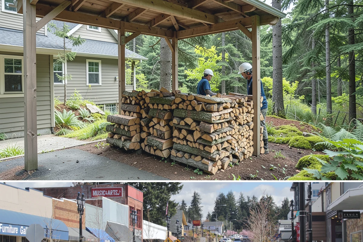 Moisture-Tested Firewood in Bothell, King County, WA - Valuable any season, and especially reassuring during the damp fall and winter months.