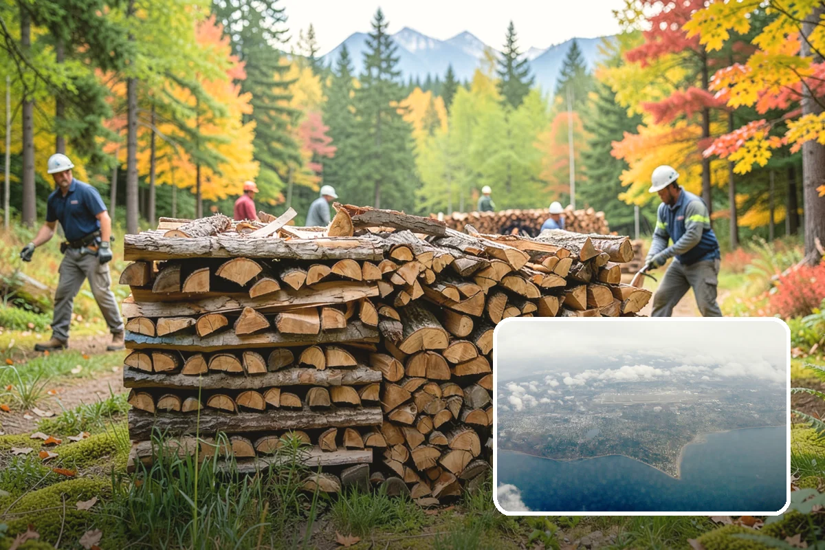Moisture-Tested Firewood in Burien, King County, WA - Verified moisture readings before delivery