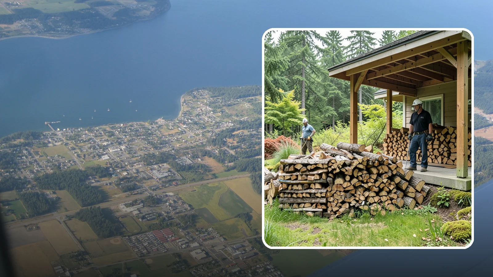 Moisture-Tested Firewood in Coupeville, Island County, WA - Firewood individually checked with a moisture meter so you know exactly what you are burning.