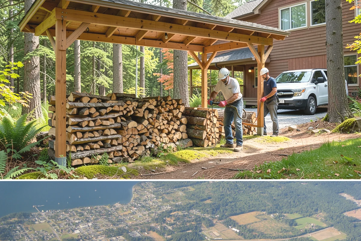 Moisture-Tested Firewood in Coupeville, Island County, WA - Valuable any season, and especially reassuring during the damp fall and winter months.