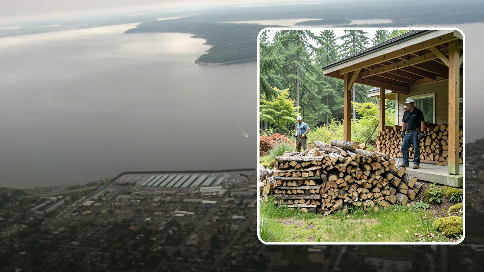 Moisture-Tested Firewood in Des Moines, King County, WA - Firewood individually checked with a moisture meter so you know exactly what you are burning.