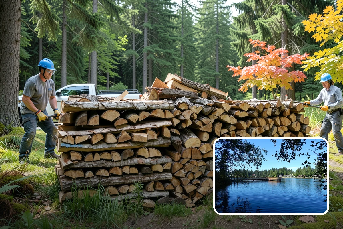 Moisture-Tested Firewood in Federal Way, King County, WA - Verified moisture readings before delivery