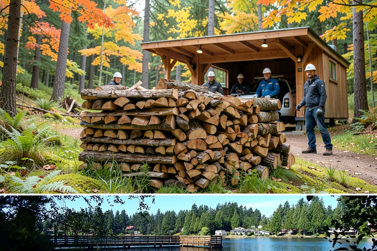 Moisture-Tested Firewood in Federal Way, King County, WA - Valuable any season, and especially reassuring during the damp fall and winter months.
