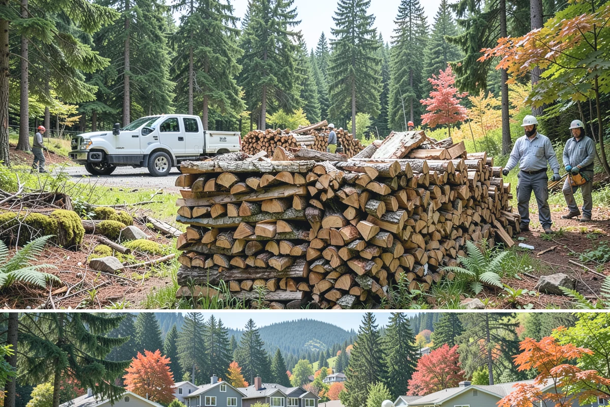 Moisture-Tested Firewood in Fircrest, Pierce County, WA - Valuable any season, and especially reassuring during the damp fall and winter months.
