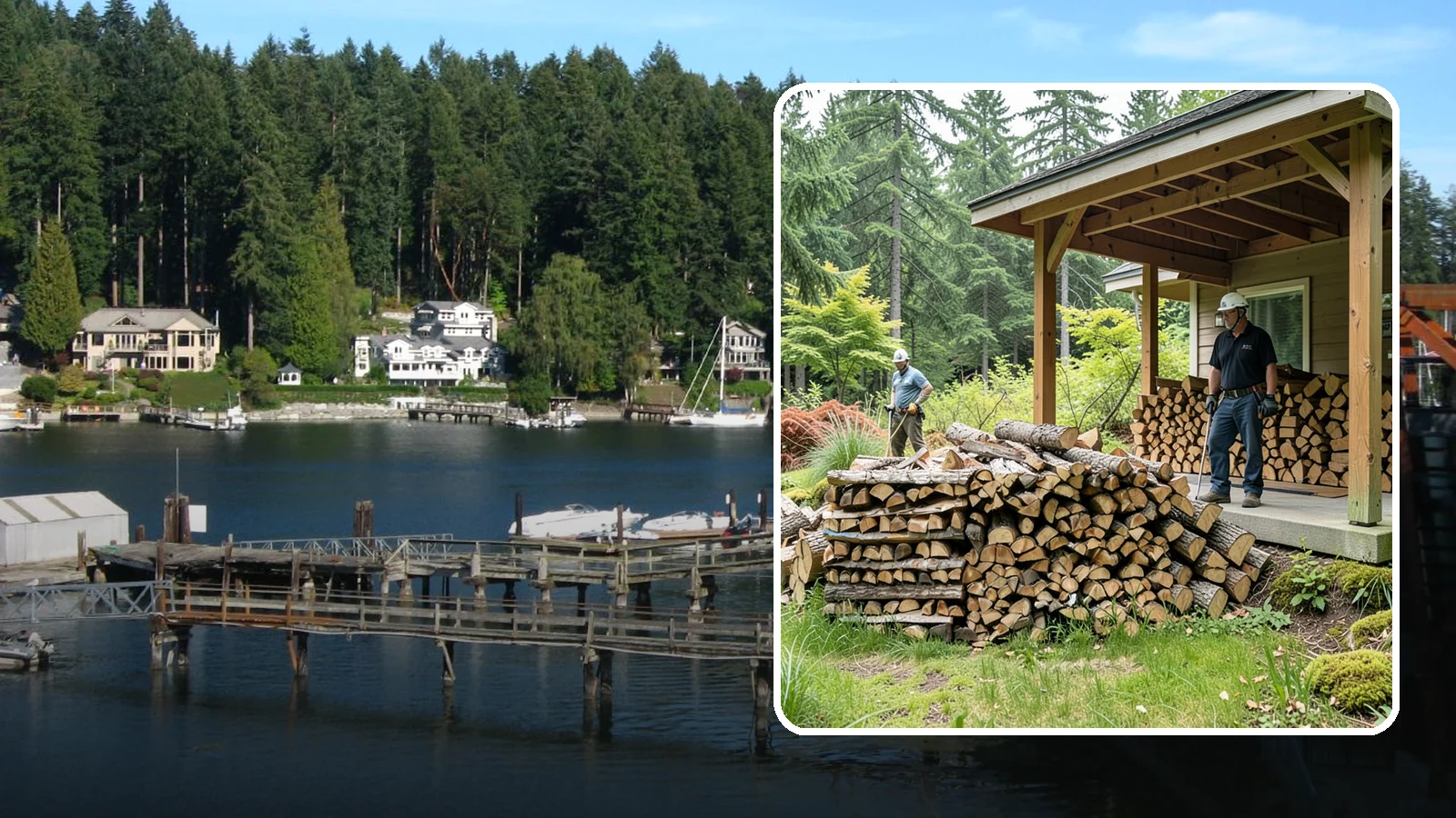 Moisture-Tested Firewood in Gig Harbor, Pierce County, WA - Firewood individually checked with a moisture meter so you know exactly what you are burning.
