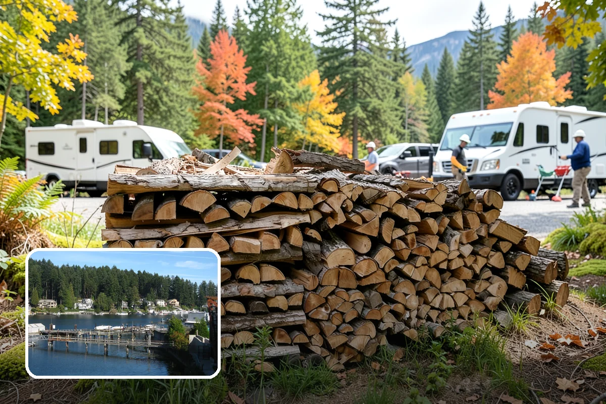 Moisture-Tested Firewood in Gig Harbor, Pierce County, WA - Verified moisture readings before delivery