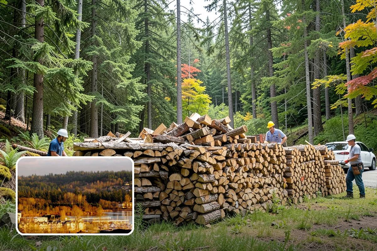 Moisture-Tested Firewood in Kenmore, King County, WA - Verified moisture readings before delivery