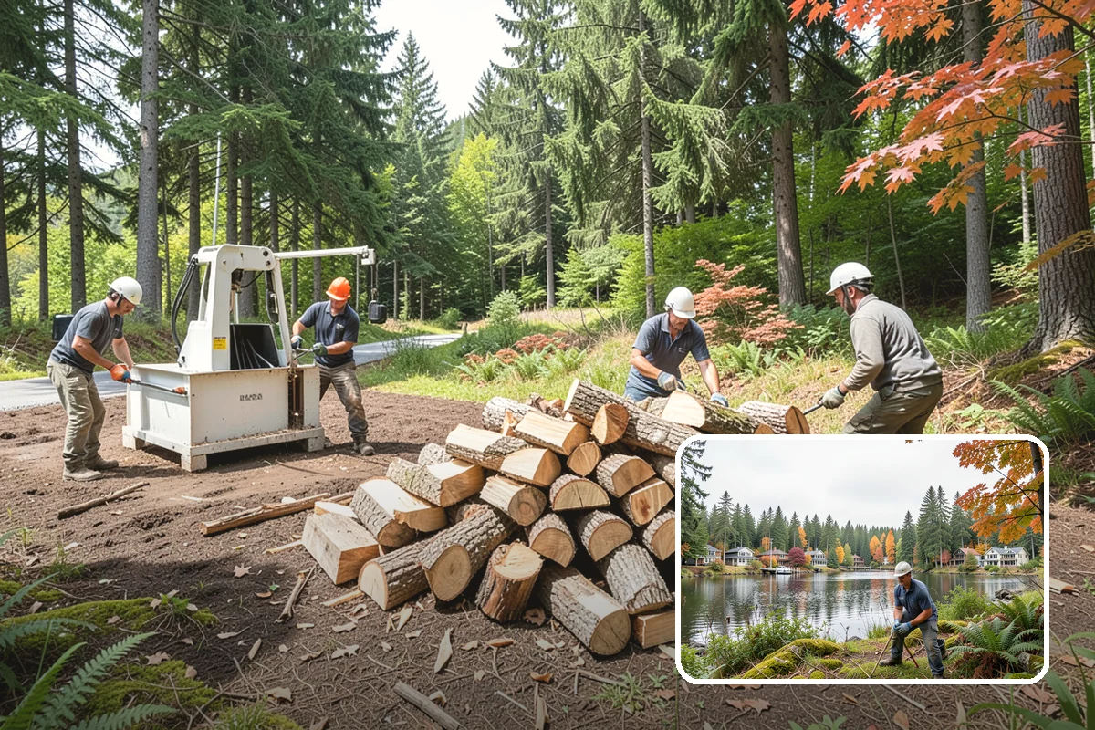 Moisture-Tested Firewood in La Conner, Skagit County, WA - Verified moisture readings before delivery