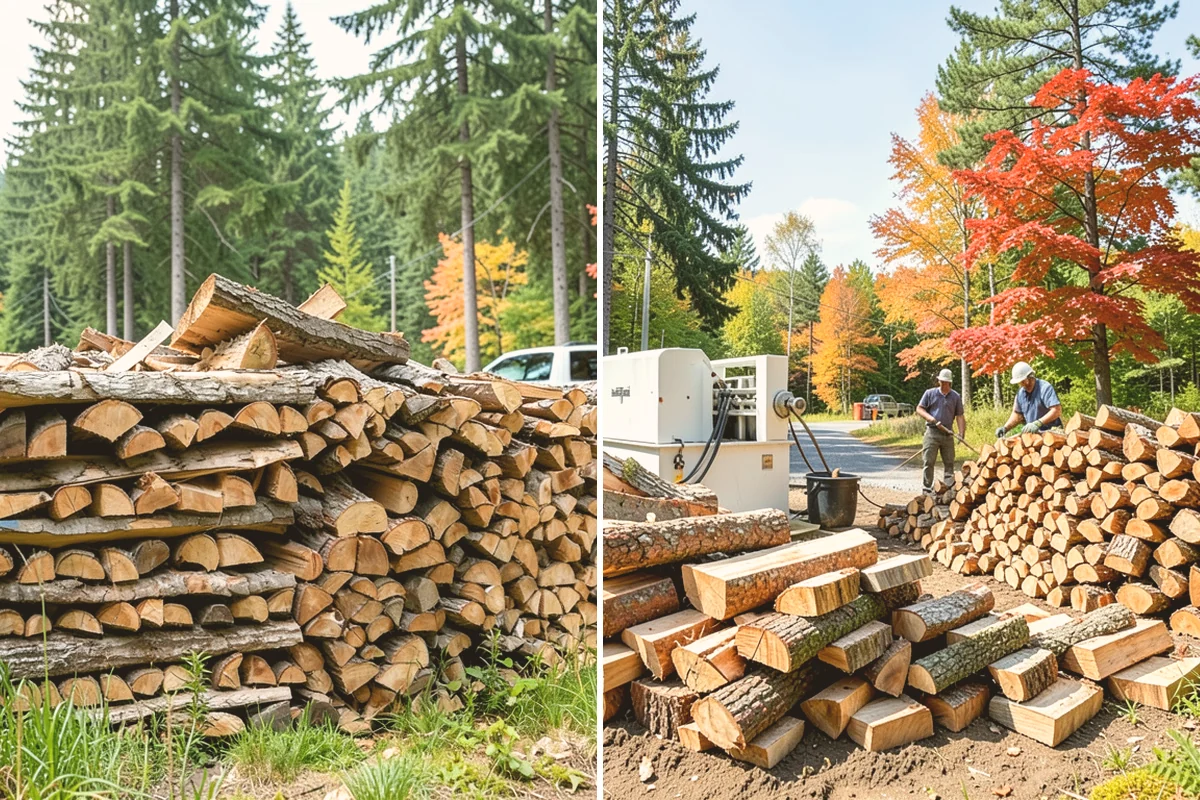Moisture-Tested Firewood in Lynnwood, Snohomish County, WA - Cured wood is pulled for testing
