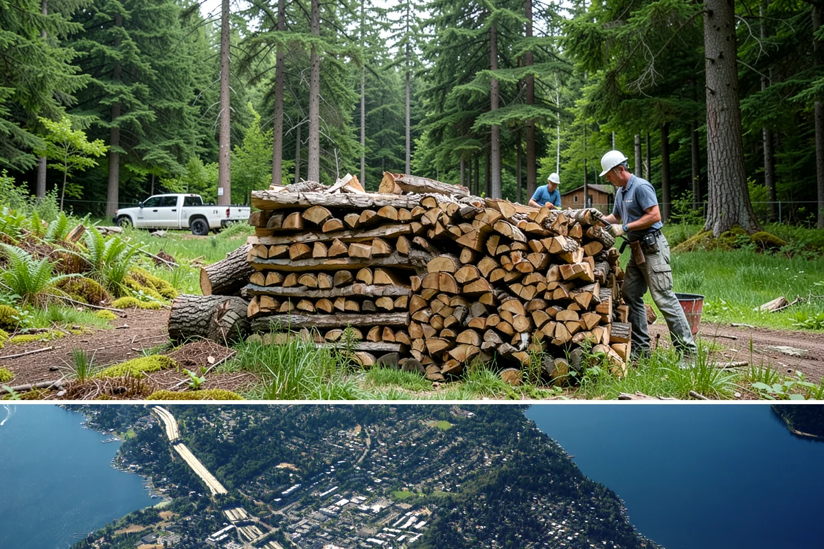 Moisture-Tested Firewood in Mercer Island, King County, WA - Valuable any season, and especially reassuring during the damp fall and winter months.
