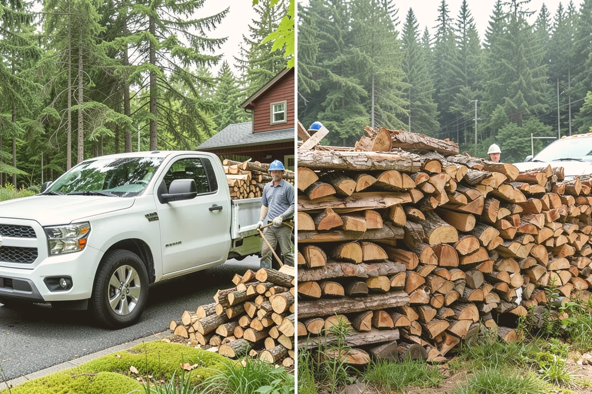 Moisture-Tested Firewood in Mount Vernon, WA - Cured wood is pulled for testing