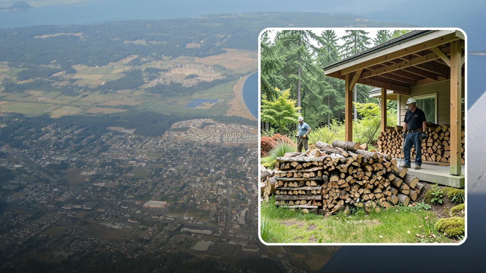 Moisture-Tested Firewood in Oak Harbor, Island County, WA - Firewood individually checked with a moisture meter so you know exactly what you are burning.