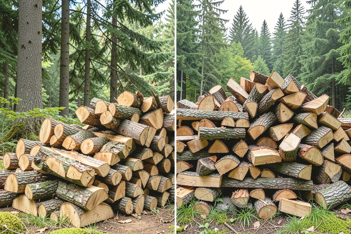 Moisture-Tested Firewood in Oak Harbor, Island County, WA - Cured wood is pulled for testing