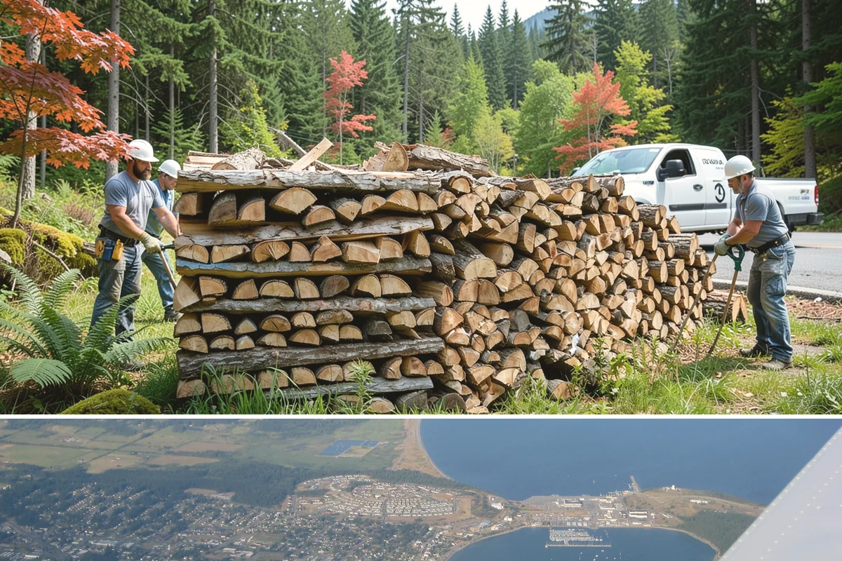 Moisture-Tested Firewood in Oak Harbor, Island County, WA - Valuable any season, and especially reassuring during the damp fall and winter months.