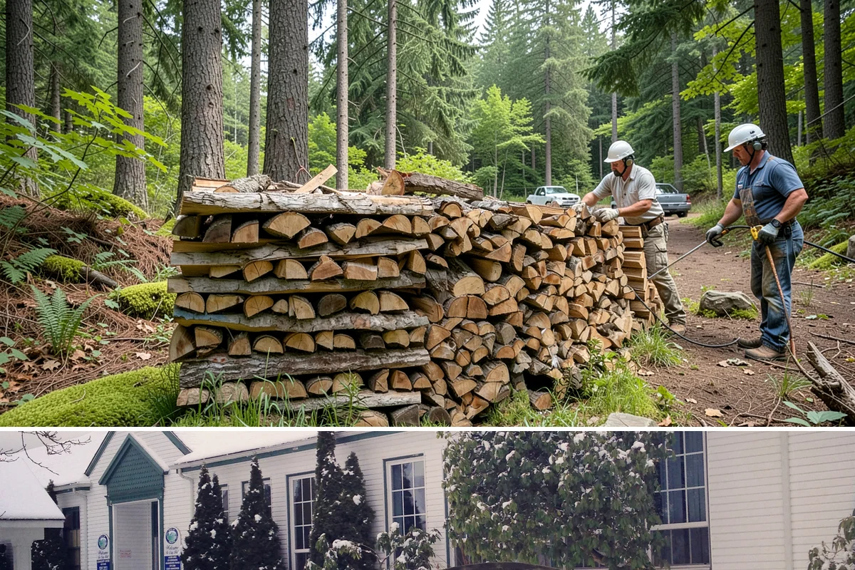 Moisture-Tested Firewood in Pacific, King County, WA - Valuable any season, and especially reassuring during the damp fall and winter months.