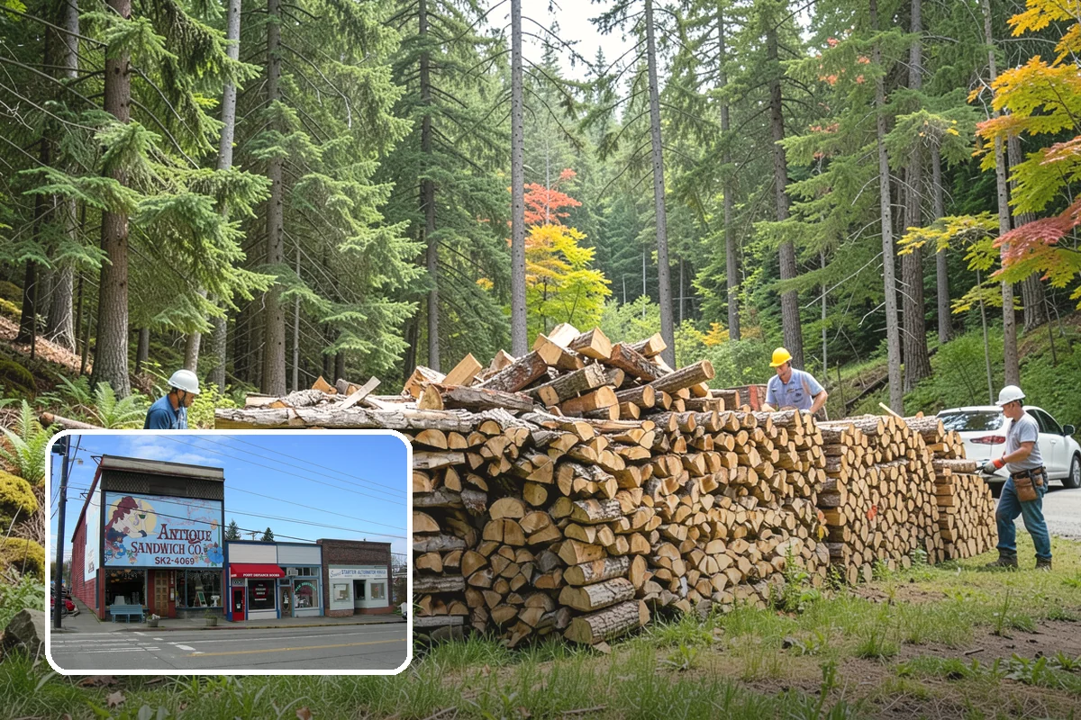 Moisture-Tested Firewood in Ruston, Pierce County, WA - Verified moisture readings before delivery