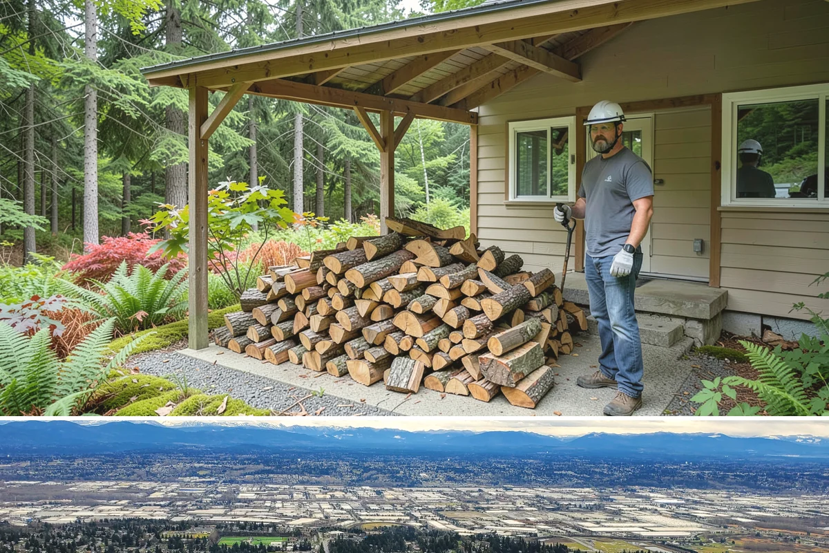 Moisture-Tested Firewood in SeaTac, WA - Valuable any season, and especially reassuring during the damp fall and winter months.