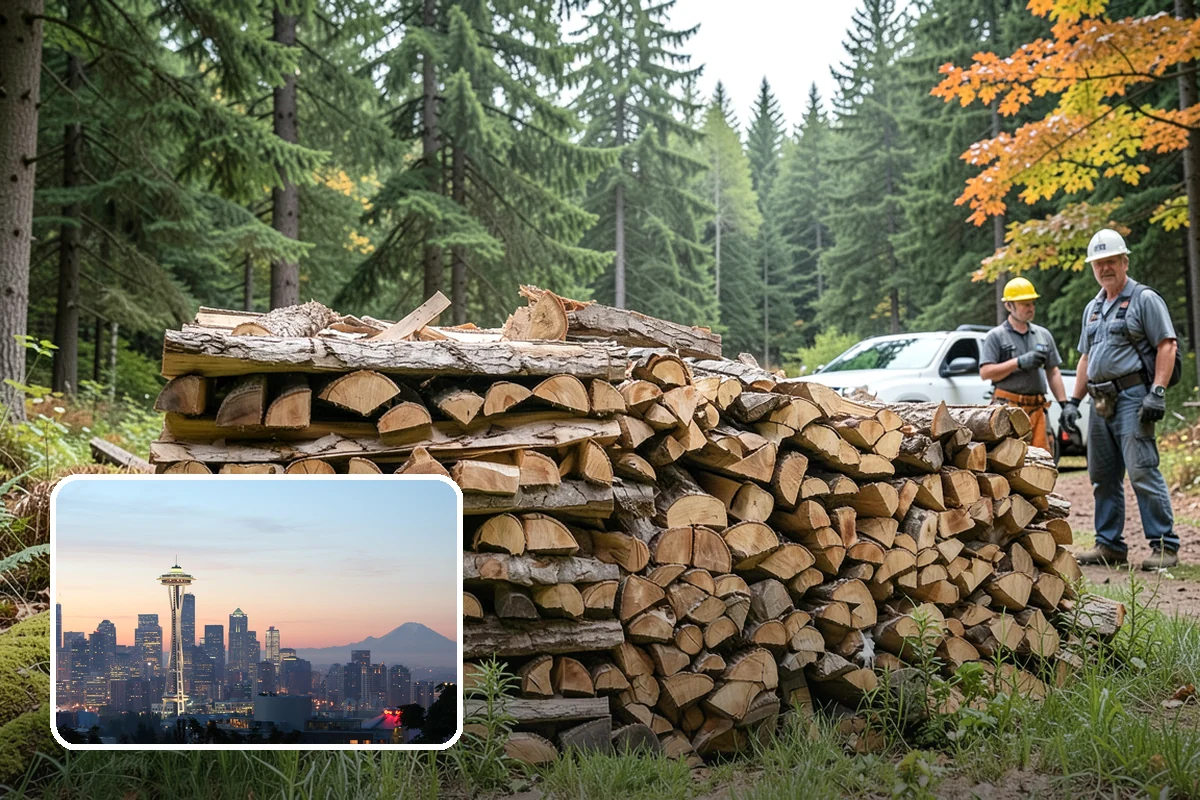 Moisture-Tested Firewood in Seattle, King County, WA - Verified moisture readings before delivery