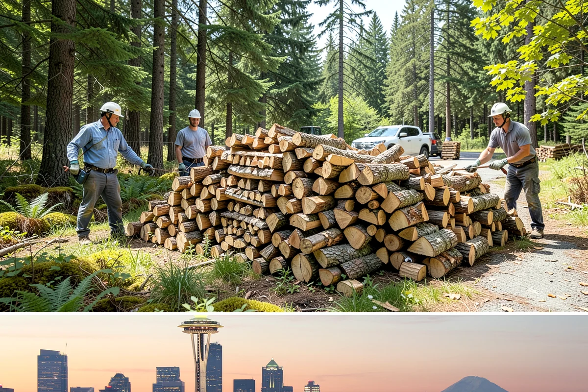 Moisture-Tested Firewood in Seattle, King County, WA - Valuable any season, and especially reassuring during the damp fall and winter months.