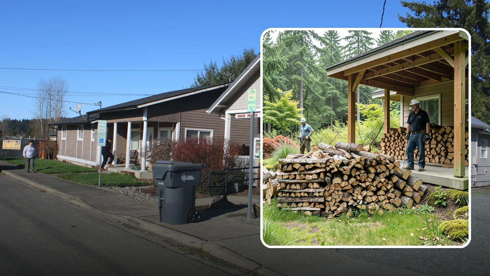 Moisture-Tested Firewood in South Prairie, Pierce County, WA - Firewood individually checked with a moisture meter so you know exactly what you are burning.