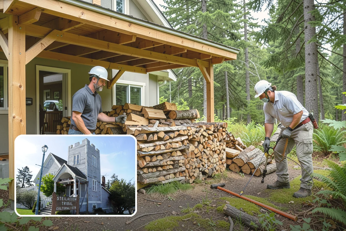 Moisture-Tested Firewood in Steilacoom, Pierce County, WA - Verified moisture readings before delivery