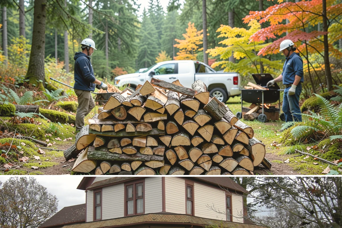 Moisture-Tested Firewood in Sumner, Pierce County, WA - Valuable any season, and especially reassuring during the damp fall and winter months.